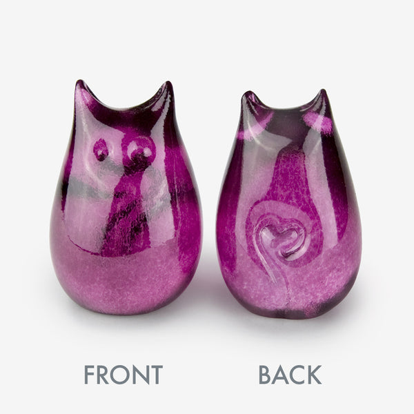 Henrietta Glass: Love Cat: Orchid