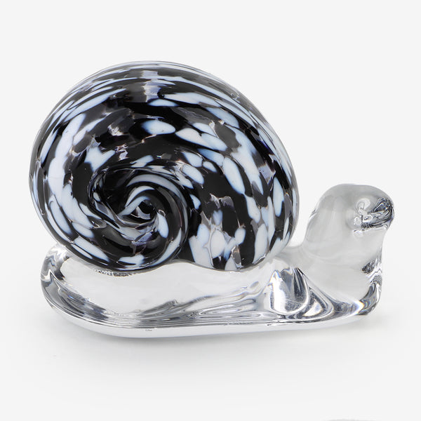 Henrietta Glass: Snail: Tuxedo