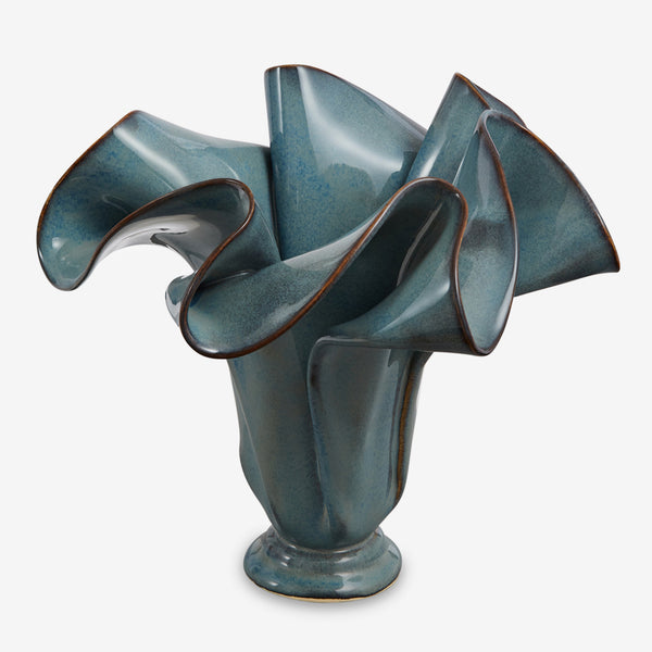 Hilborn Pottery Design: Sculpted Vase: Medley
