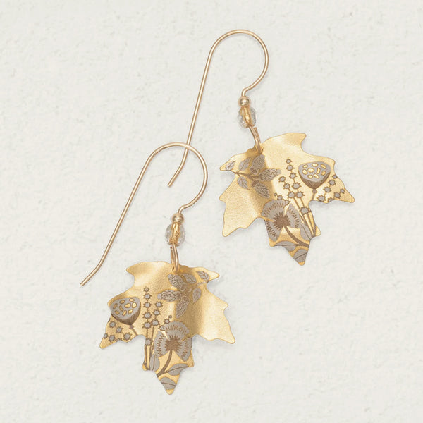 Holly Yashi: Blooming Maple Earrings