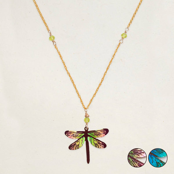 Holly Yashi: Dragonfly Dreams Pendant Necklace