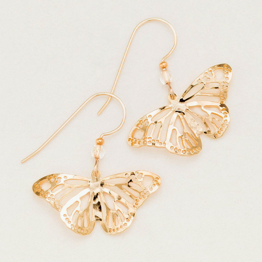 Holly Yashi: Enchanted Butterfly Earrings