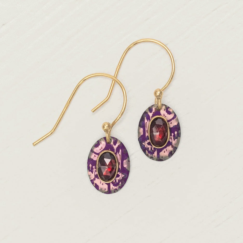 Holly Yashi: Gracie Oval Earrings