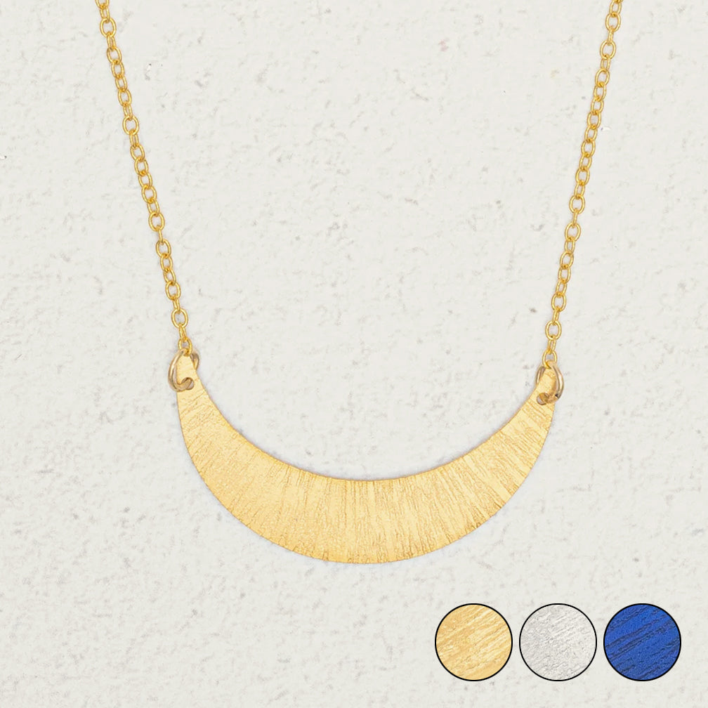 Holly Yashi: Luna Crescent Necklace