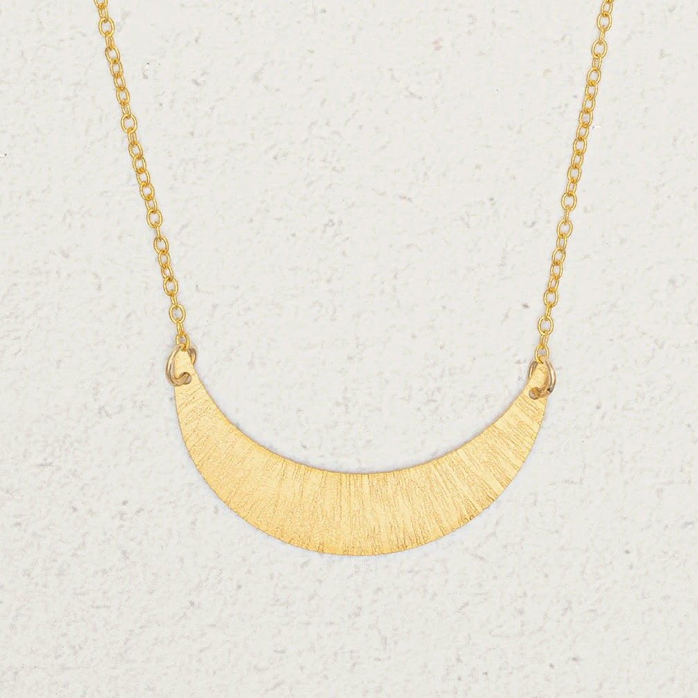 Holly Yashi: Luna Crescent Necklace