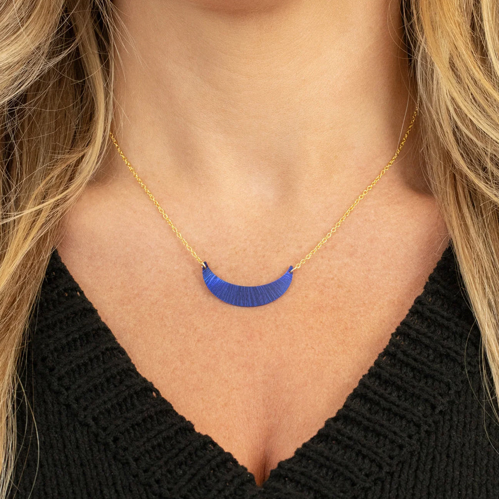 Holly Yashi: Luna Crescent Necklace