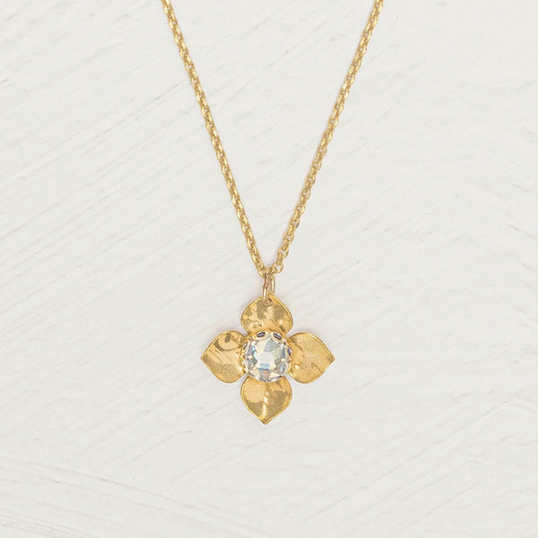 Holly Yashi: Petite Fleur Pendant Necklace