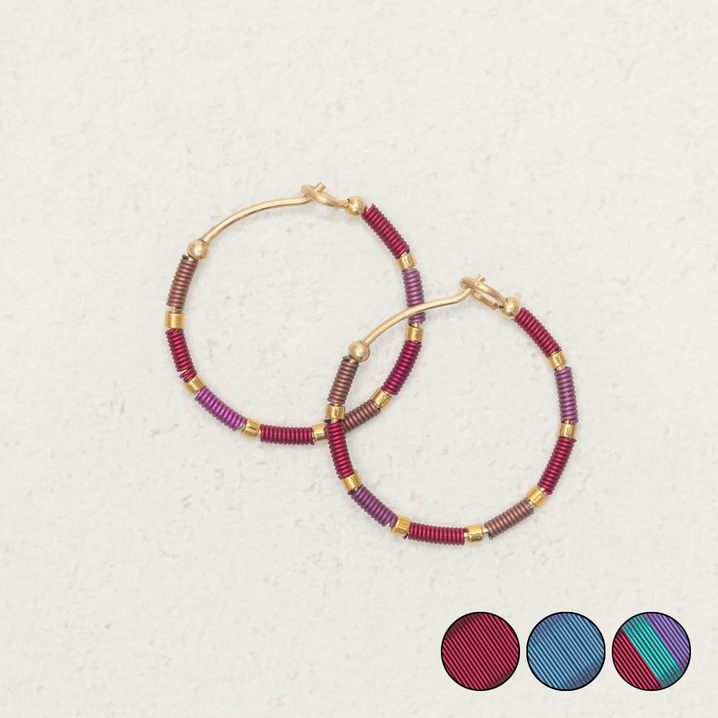 Holly Yashi: Sierra Hoop Earrings