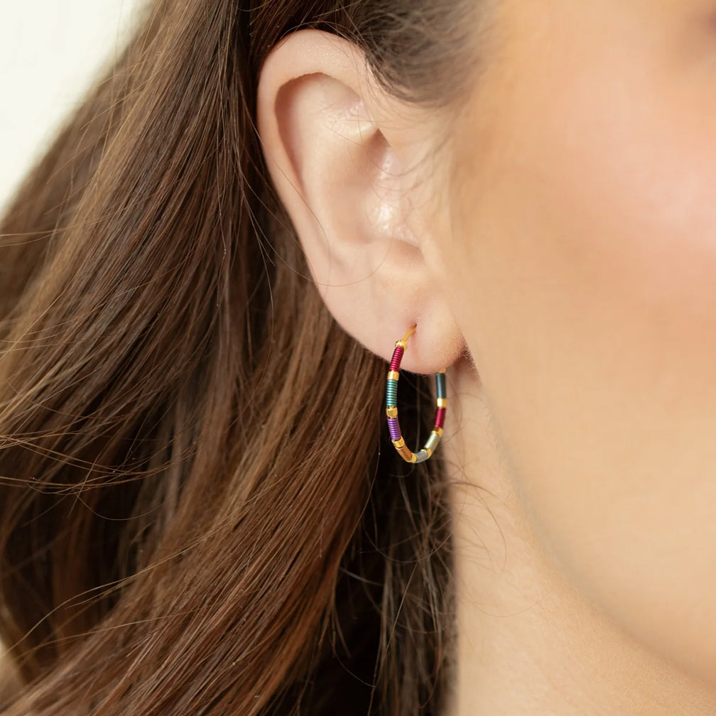 Holly Yashi: Sierra Hoop Earrings