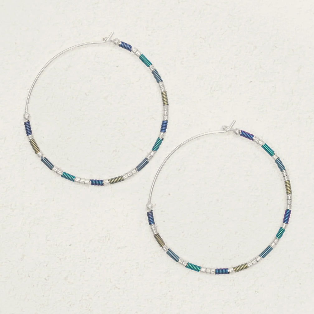 Holly Yashi: Sierra Large Hoop Earrings