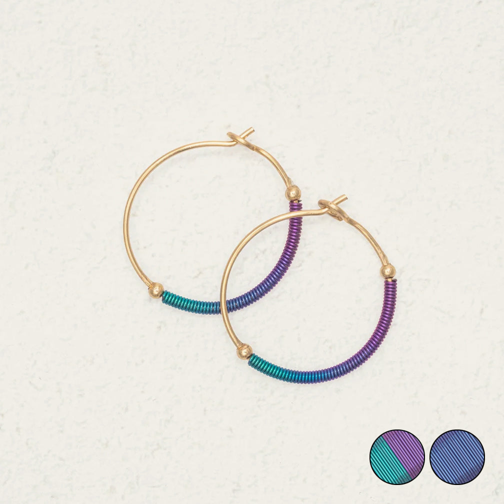 Holly Yashi: Sonora Hoop Earrings