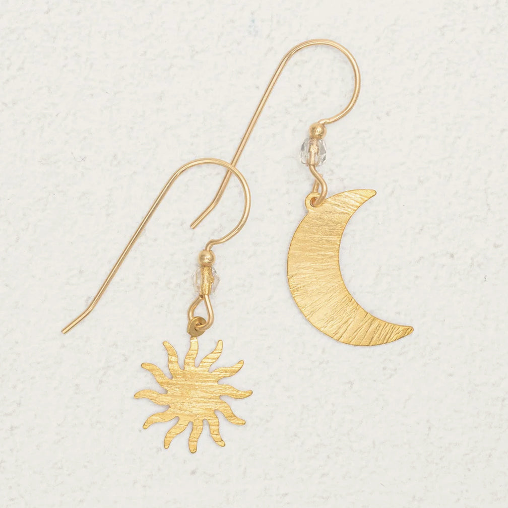 Holly Yashi: Sun and Moon Earrings