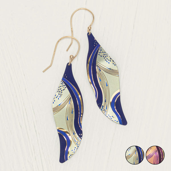 Holly Yashi: Turning Leaf Earrings