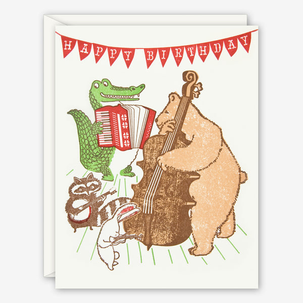 Ilee Papergoods: Birthday Card: The Band