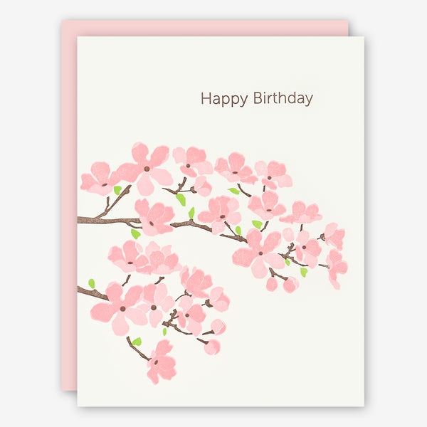 Ilee Papergoods: Birthday Card: Cherry Blossoms