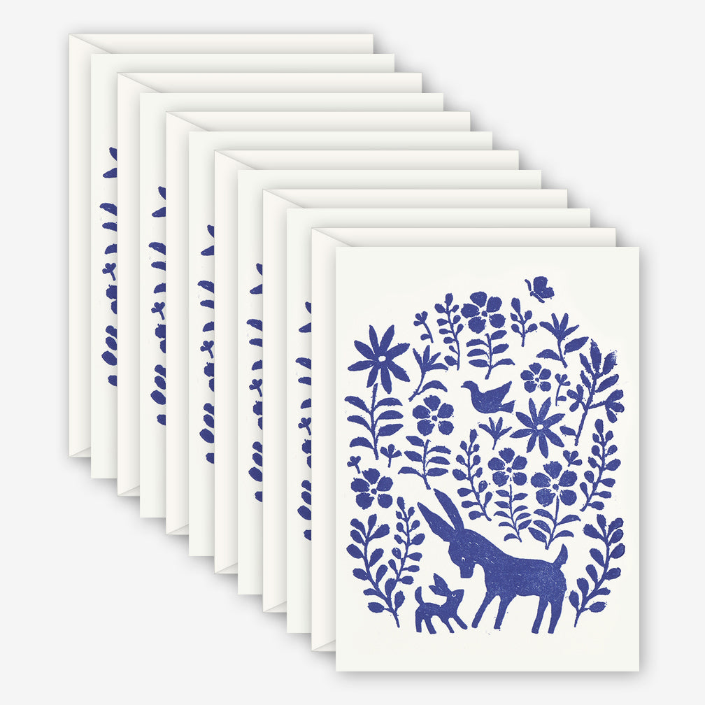 Ilee Papergoods: Everyday Card Six Pack: Otomi Animals