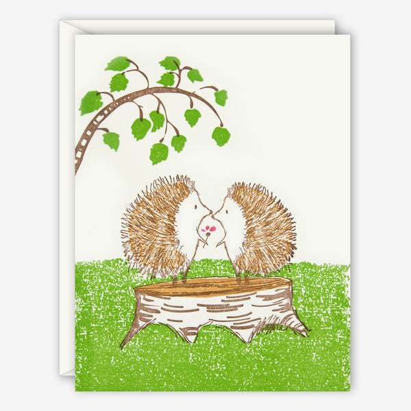 Ilee Papergoods: Love Card: Hedgehogs