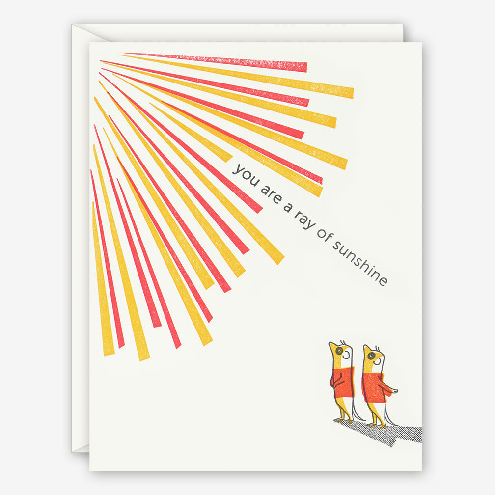 Ilee Papergoods: Love Card: Meerkats & Sunshine