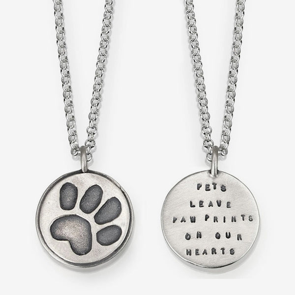 Kathy Bransfield Jewelry: Quote Necklace: Pet Paw