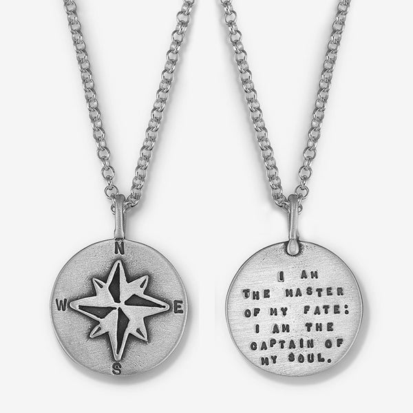 Kathy Bransfield Jewelry: Quote Necklace: Reversible Henley