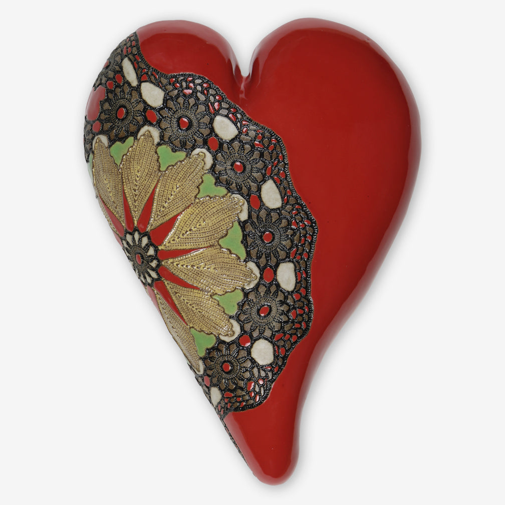 Laurie Pollpeter Eskenazi: Extra Large Heart: Radiance