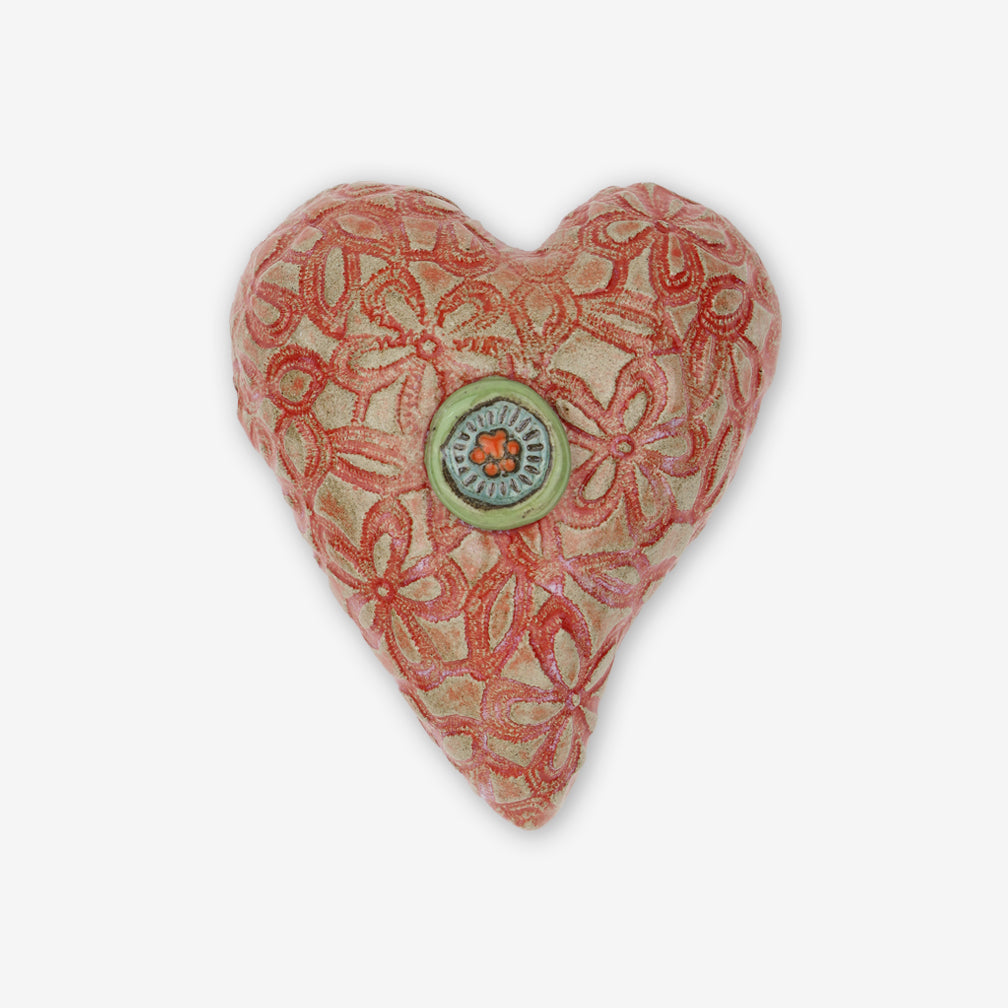 Laurie Pollpeter Eskenazi: Itty Bitty Heart: Red