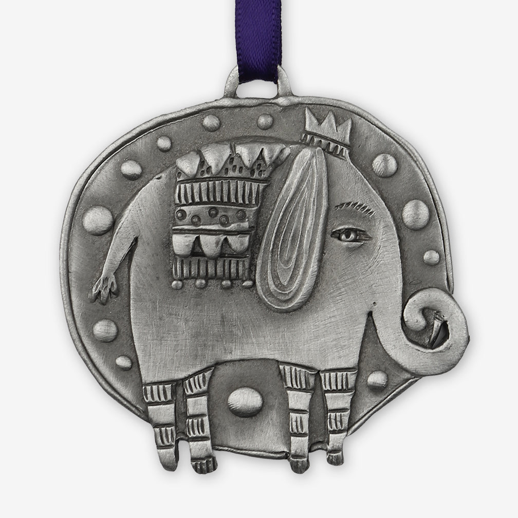 Leandra Drumm: Ornament: Bubbles the Elephant