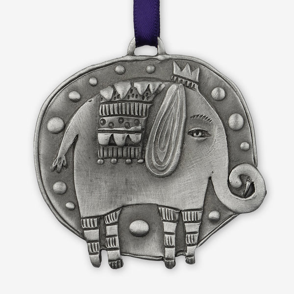 Leandra Drumm: Ornament: Bubbles the Elephant