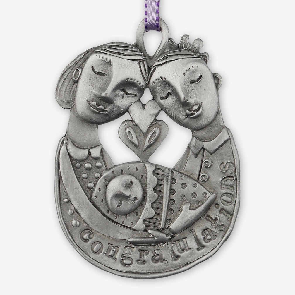 Leandra Drumm: Ornament: New Baby