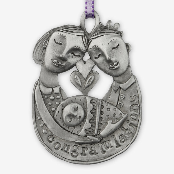 Leandra Drumm: Ornament: New Baby