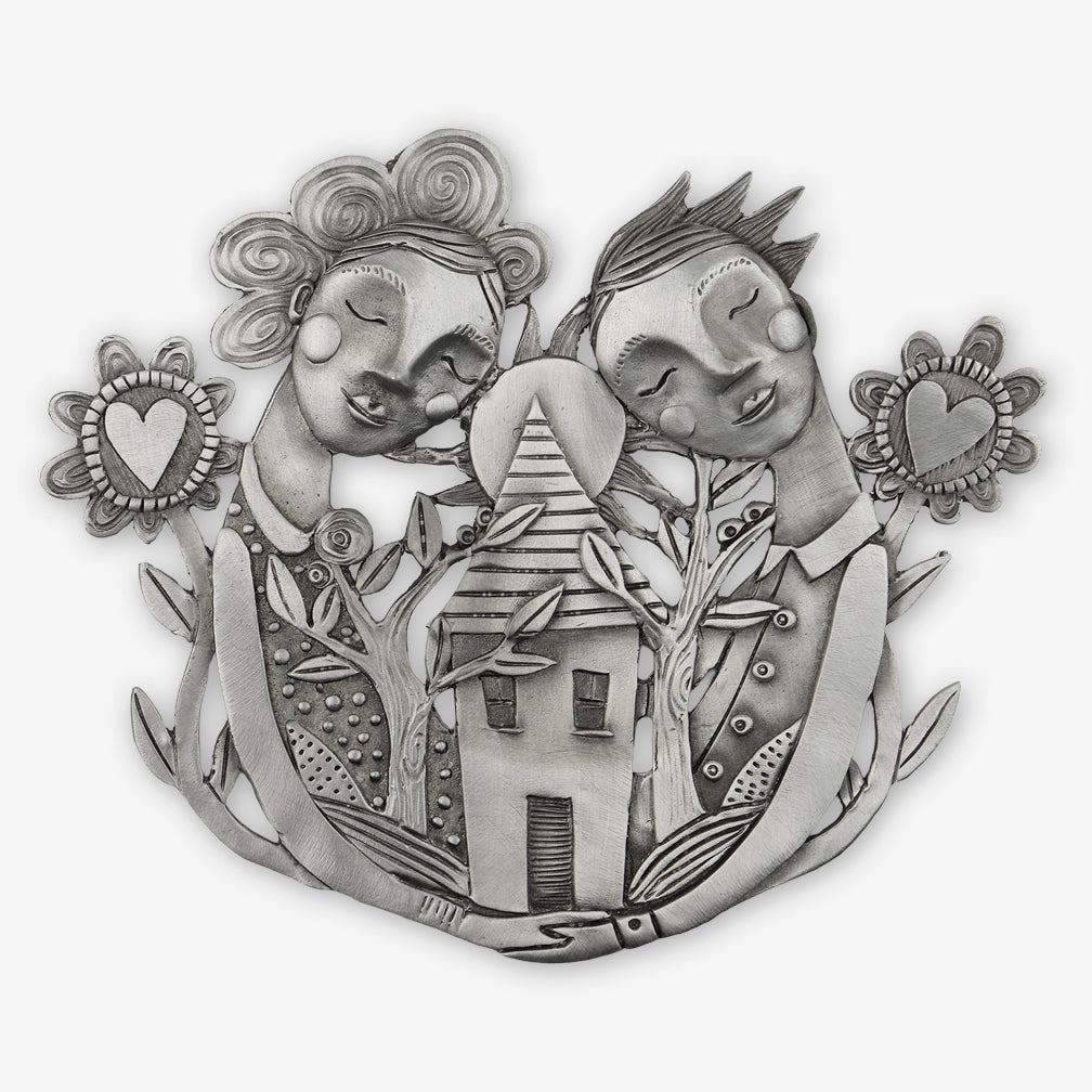 Leandra Drumm: Wall Sculpture: Home Sweet Home