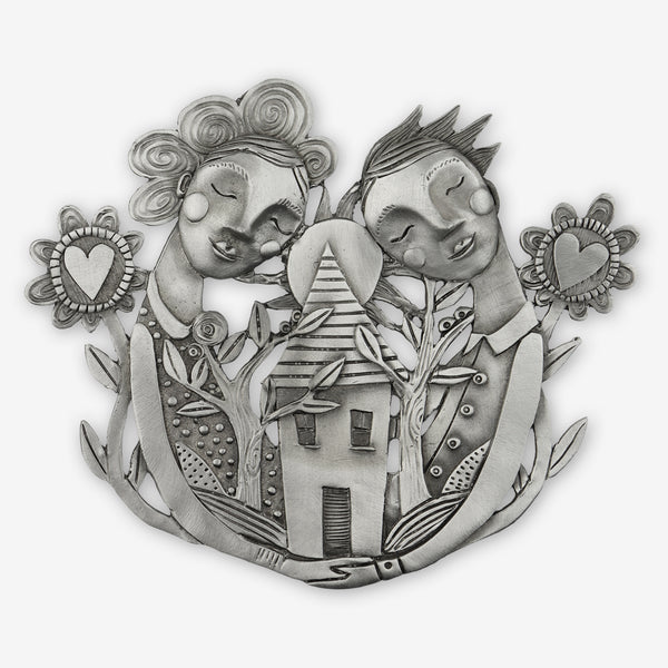 Leandra Drumm: Wall Sculpture: Home Sweet Home