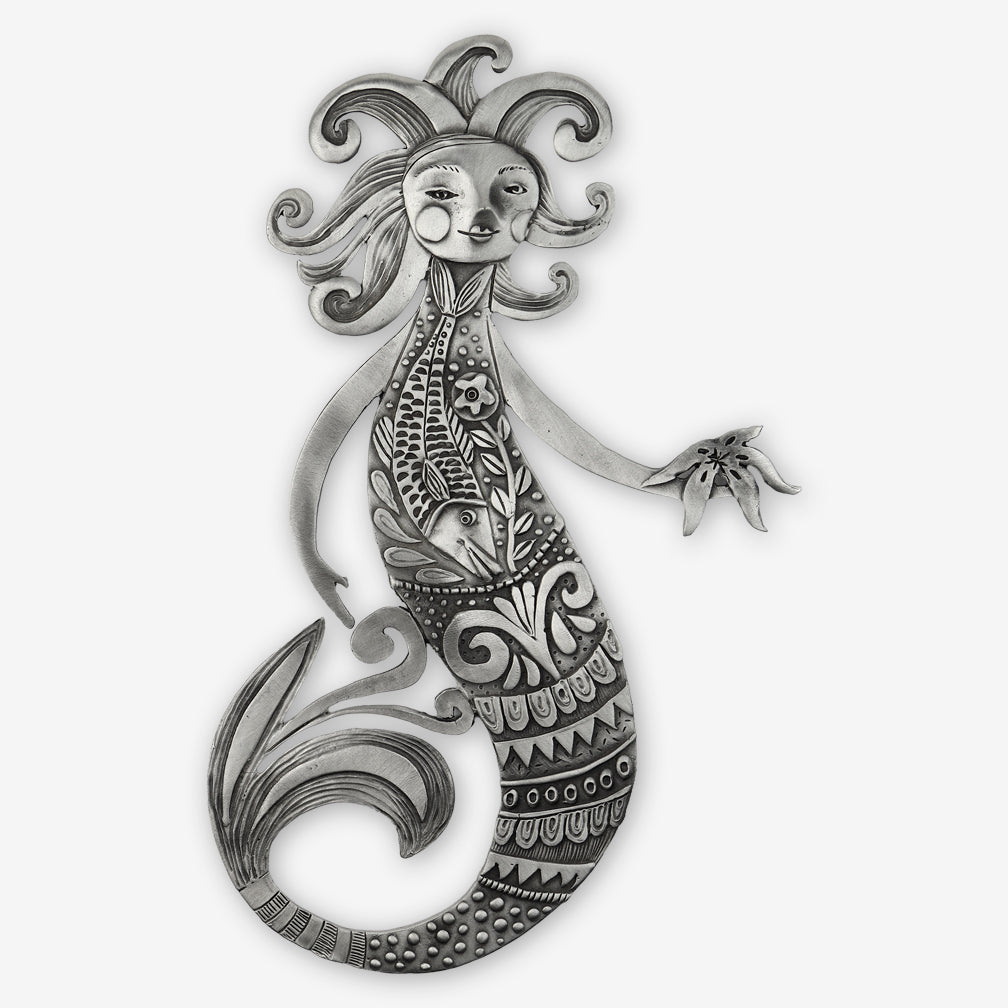 Leandra Drumm: Wall Sculpture: Mermaid