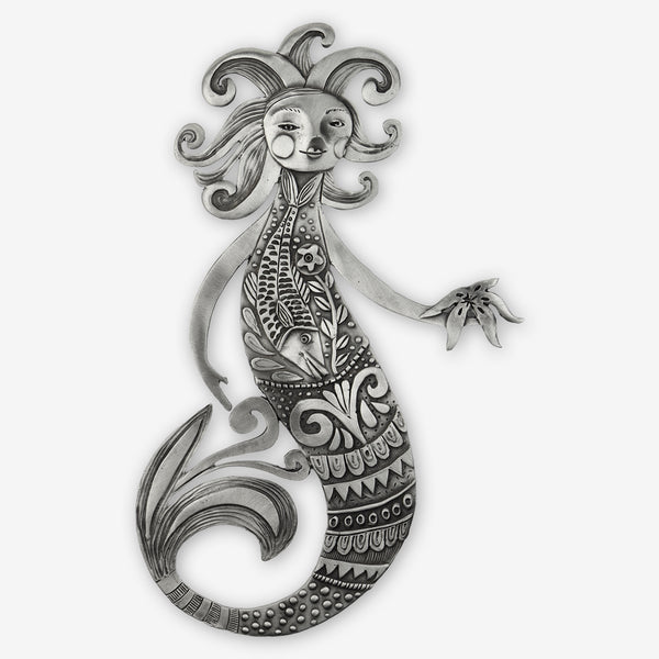 Leandra Drumm: Wall Sculpture: Mermaid