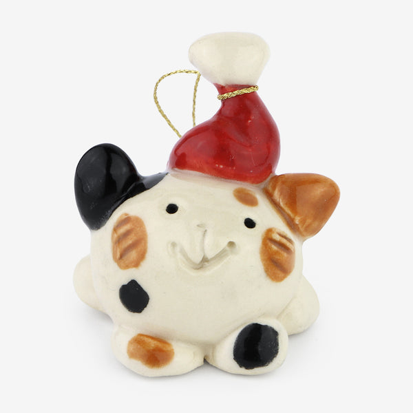 Little Guys Ornament: Santa Fat Cat