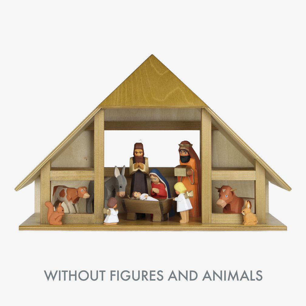 Lotte Sievers-Hahn Nativity: Large Stable, Lower Saxony