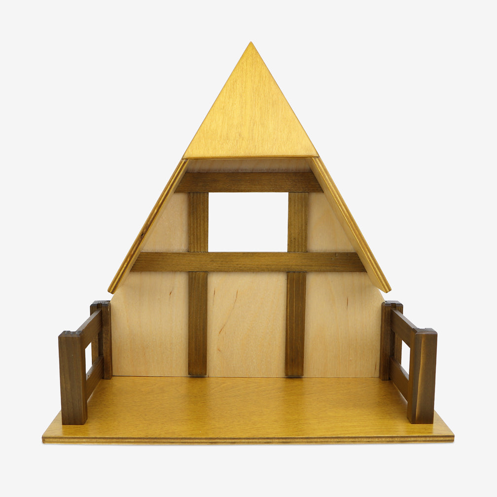 Lotte Sievers-Hahn Nativity: Small Stable, Two Piece