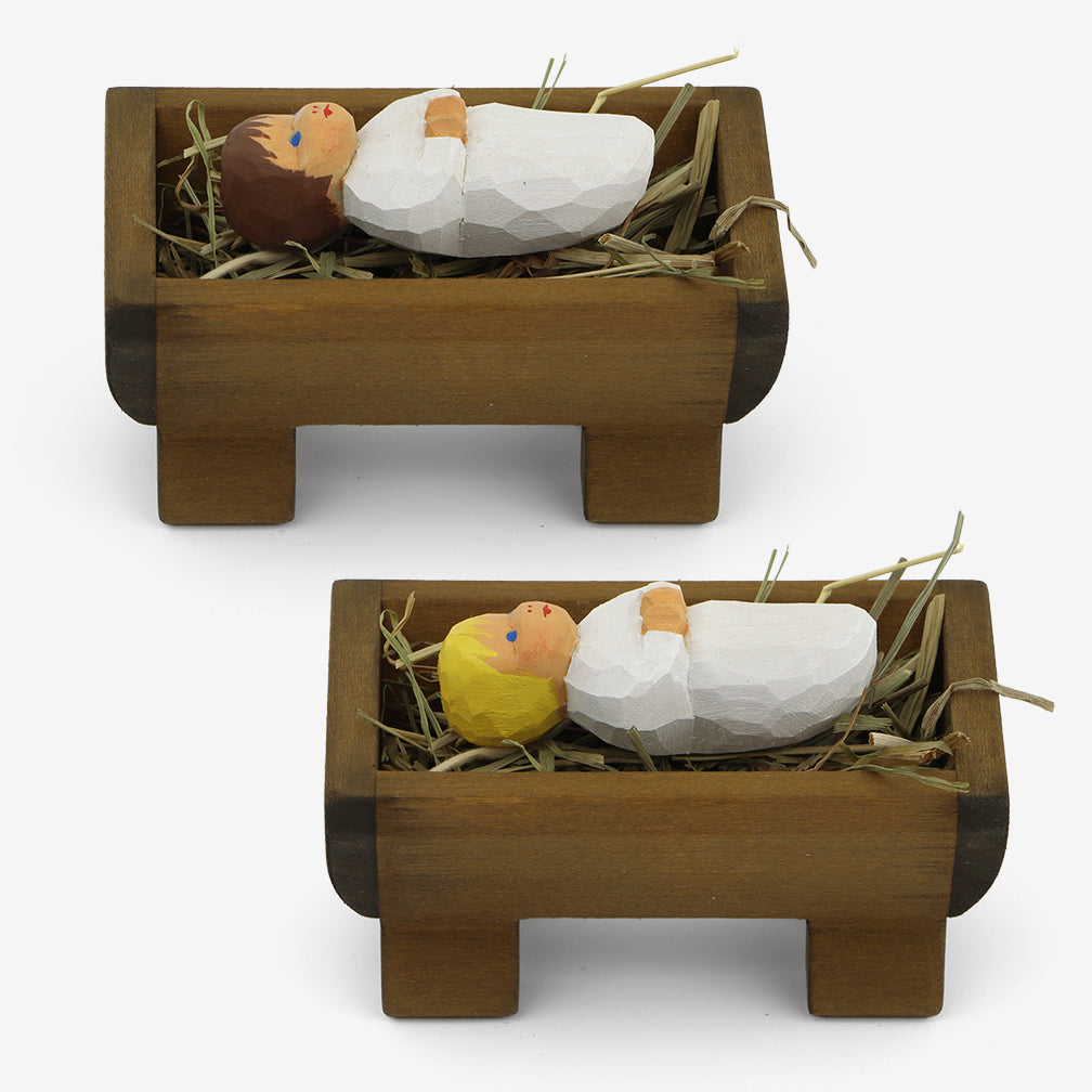 Lotte Sievers-Hahn Nativity: Christ Child with Crib