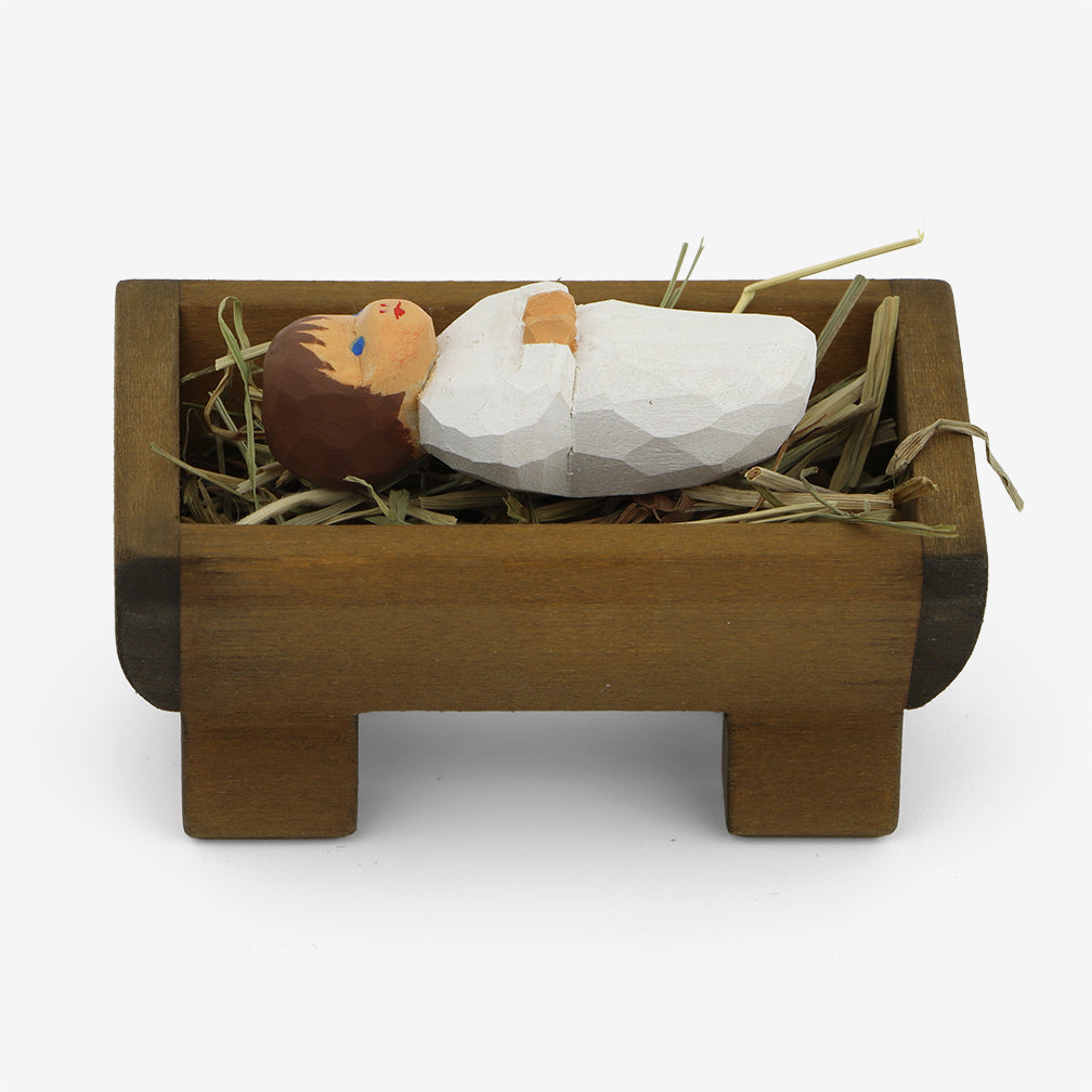 Lotte Sievers-Hahn Nativity: Christ Child with Crib