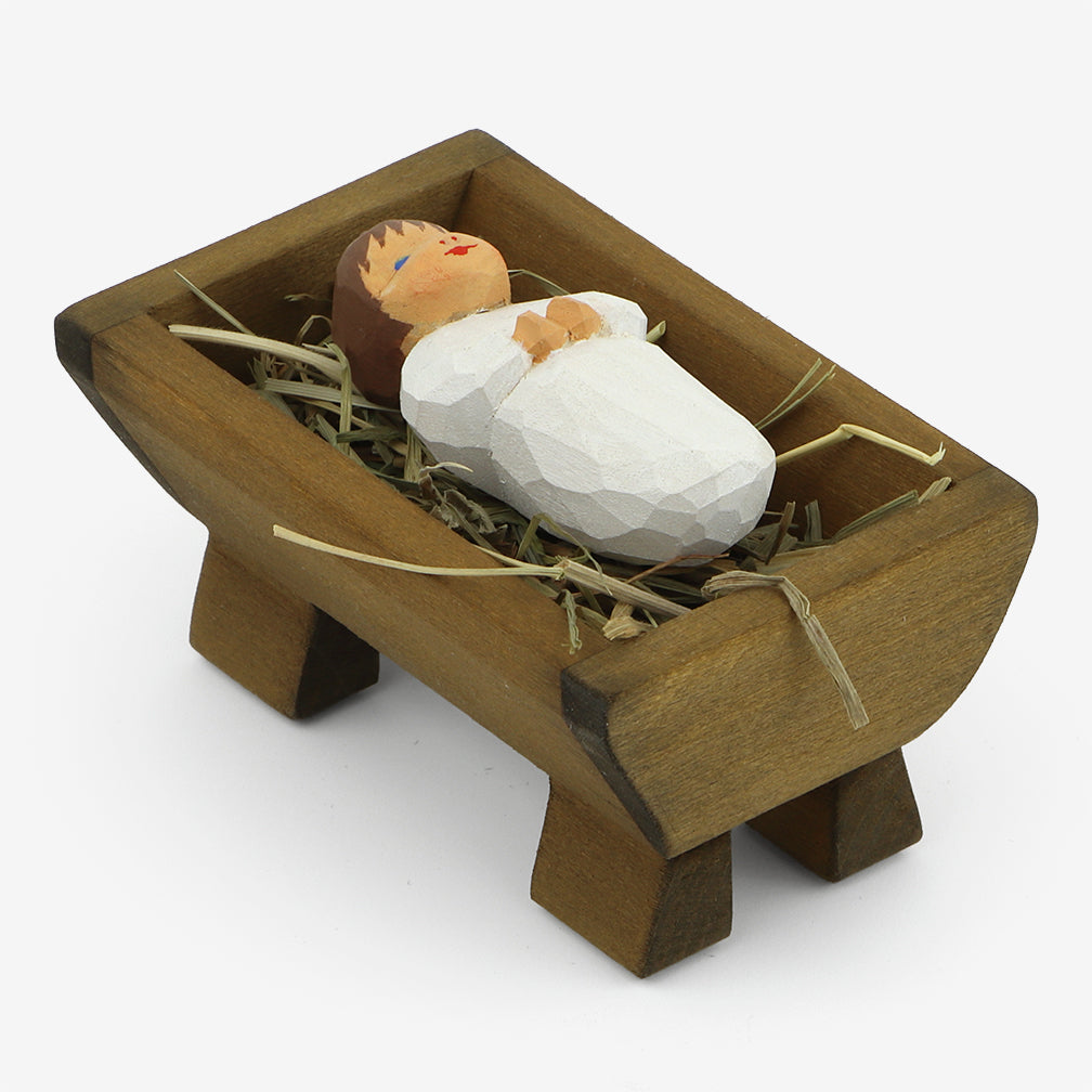 Lotte Sievers-Hahn Nativity: Christ Child with Crib