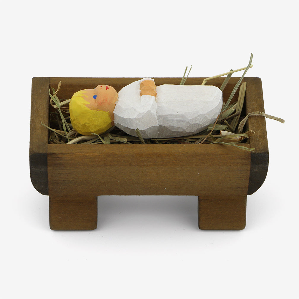 Lotte Sievers-Hahn Nativity: Christ Child with Crib