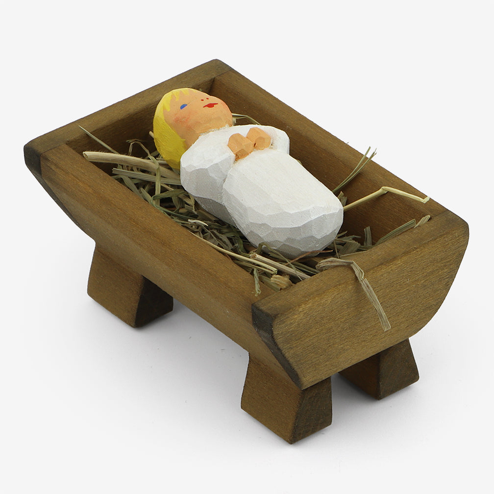 Lotte Sievers-Hahn Nativity: Christ Child with Crib