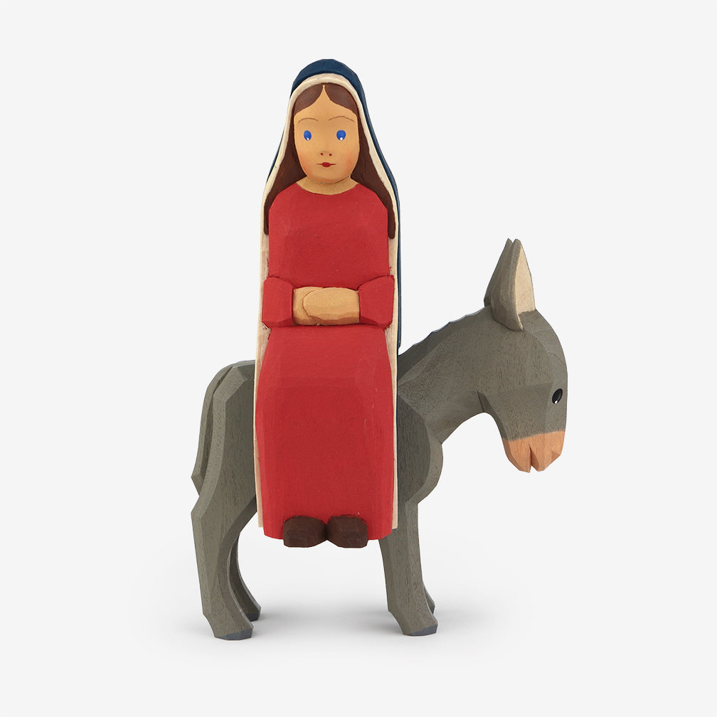 Lotte Sievers-Hahn Nativity: Mary, Pregnant (Donkey Sold Separately)