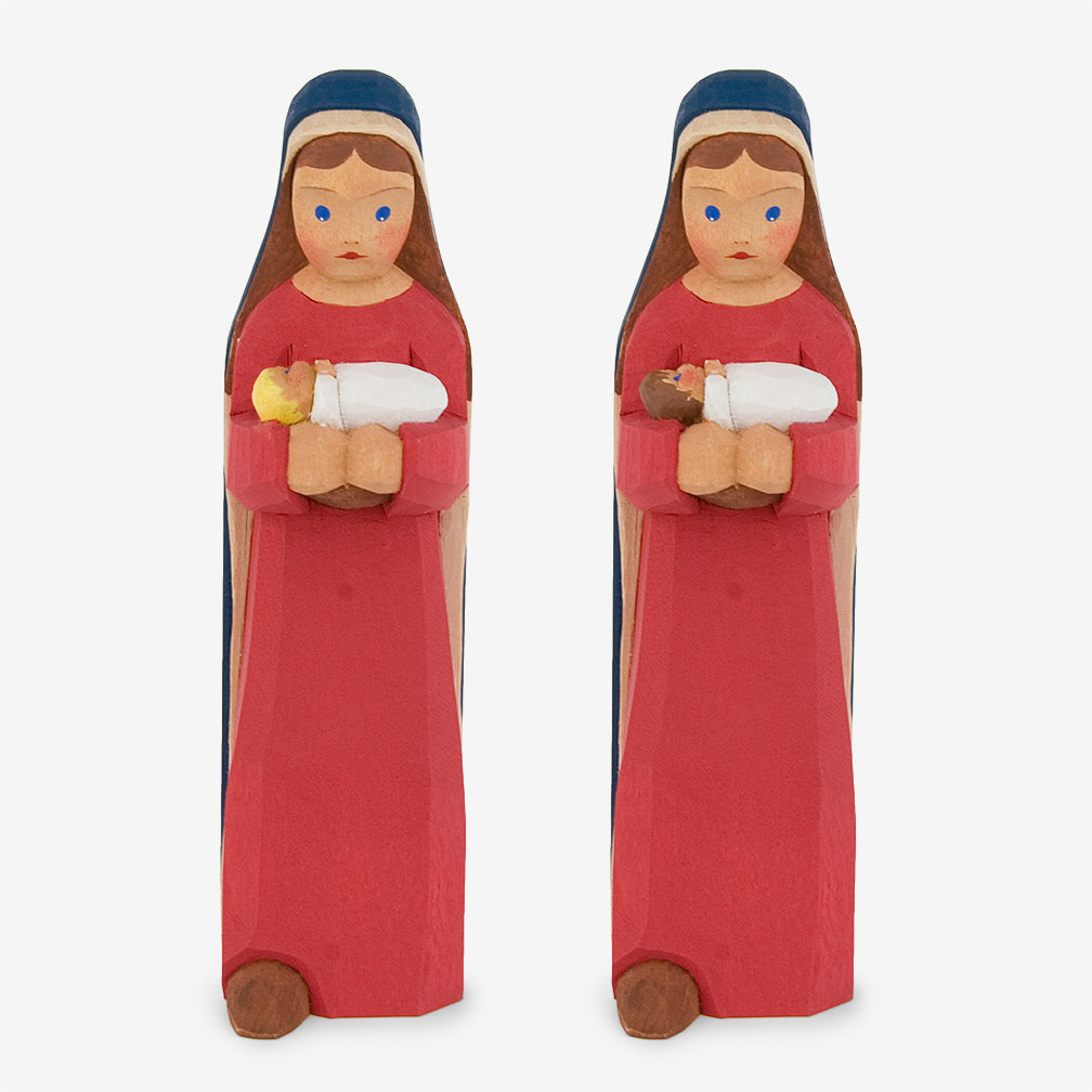 Lotte Sievers-Hahn Nativity: Mary, Walking with Christ Child