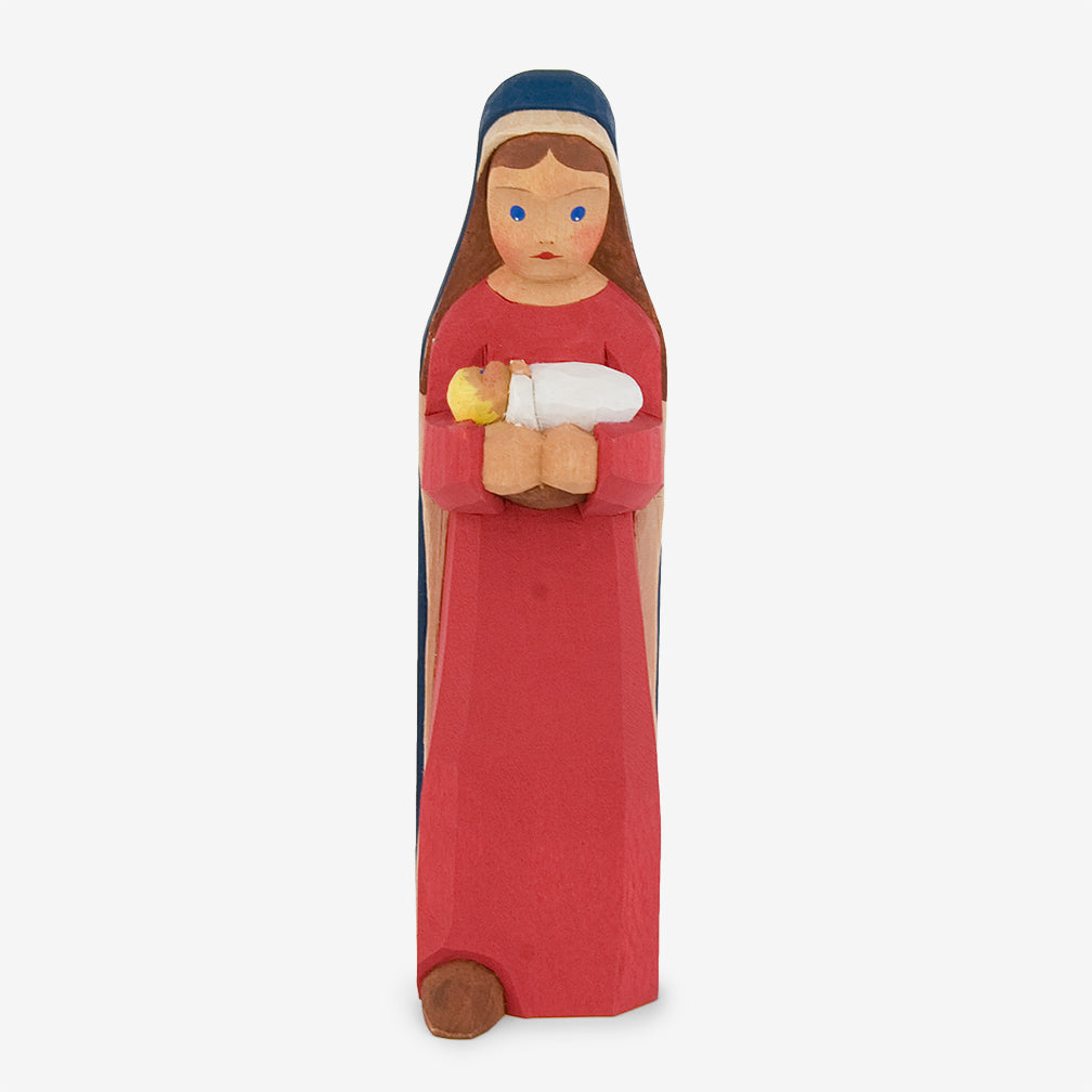 Lotte Sievers-Hahn Nativity: Mary, Walking with Christ Child