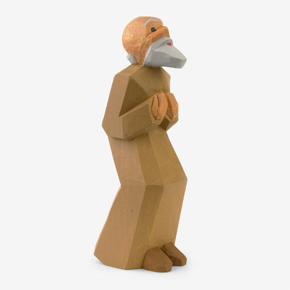 Lotte Sievers-Hahn Nativity: Shepherd, White Goatee