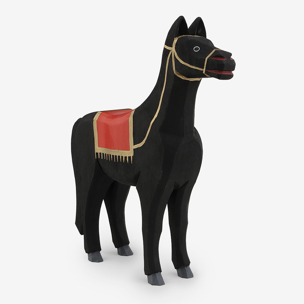 Lotte Sievers-Hahn Nativity: Horses, Black Arabian