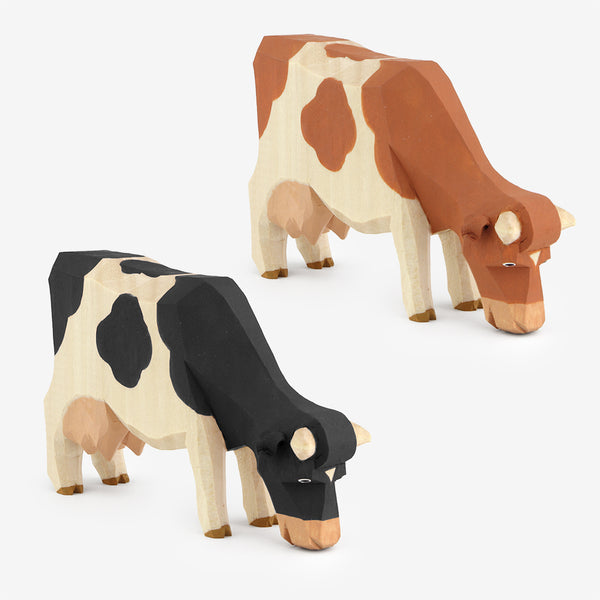 Lotte Sievers-Hahn Nativity: Cows, Grazing