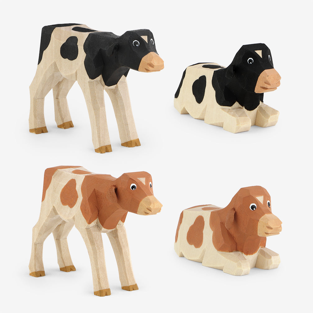 Lotte Sievers-Hahn Nativity: Cows, Calves