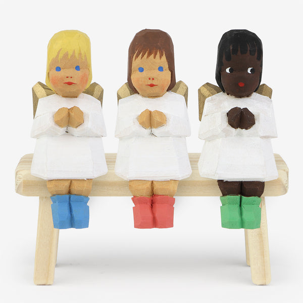 Lotte Sievers-Hahn Nativity: Sitting Angels with Socks